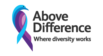 above difference logo